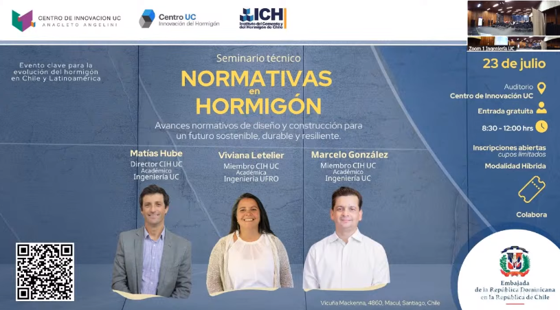 Lee más sobre el artículo Seminario Normativas en Hormigón